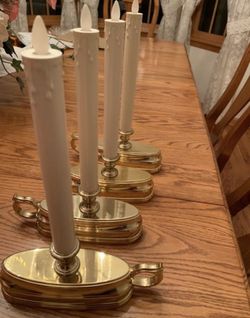 Frameless candle lights (battery operated)