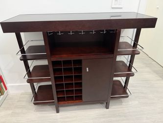 Bar console/bookcase