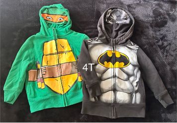 4T boys zip ups