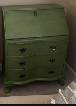 Vintage secretary desk
