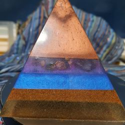 Resin pyramid