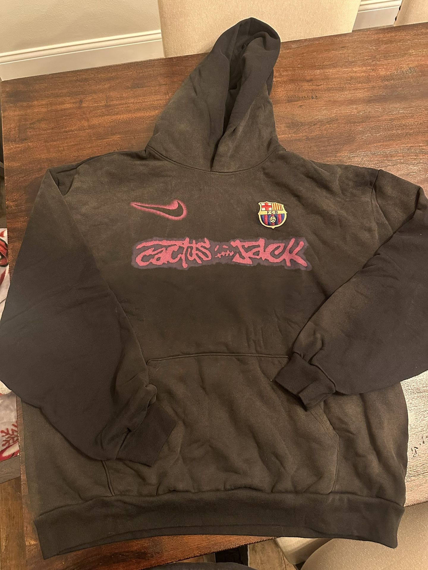 Cactus Jack x FC Barcelona x NIKE パーカー Travis Scott x FC