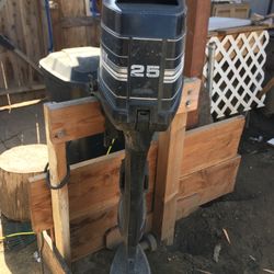 Mercury 25 Hp Electric Star And Pool