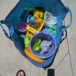 Bag Of Beach Toys