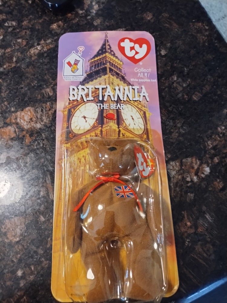Ty Beanie Babies , Britannia The Bear