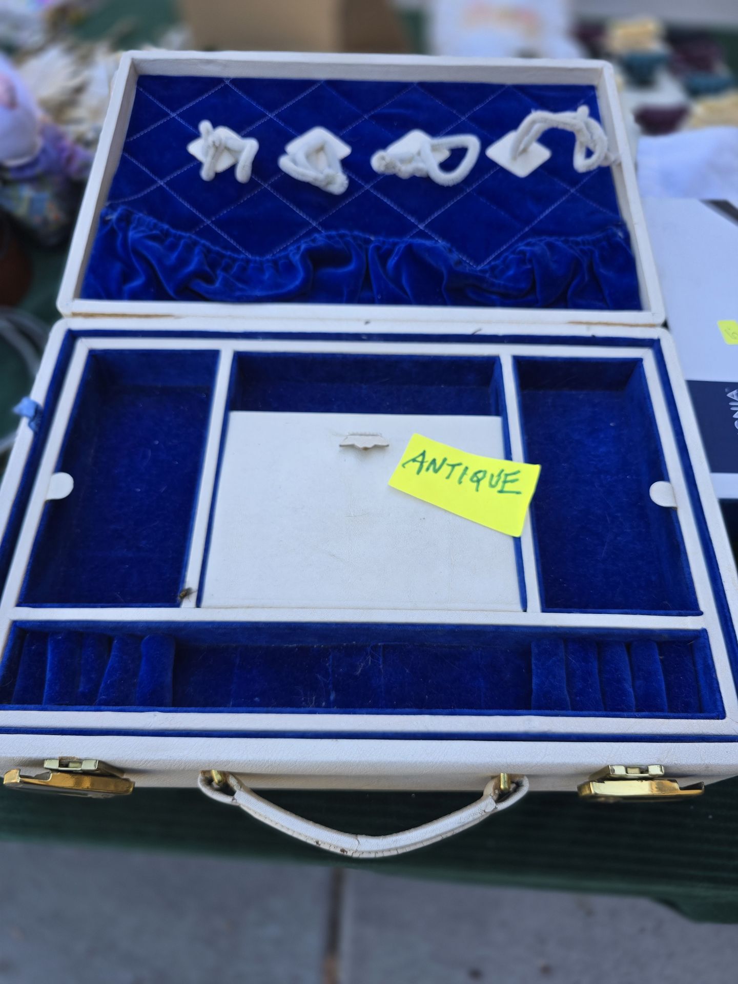 Antique Jewelry Case late 50's early 60's