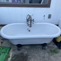 Soak Tub And Toto Toilet 