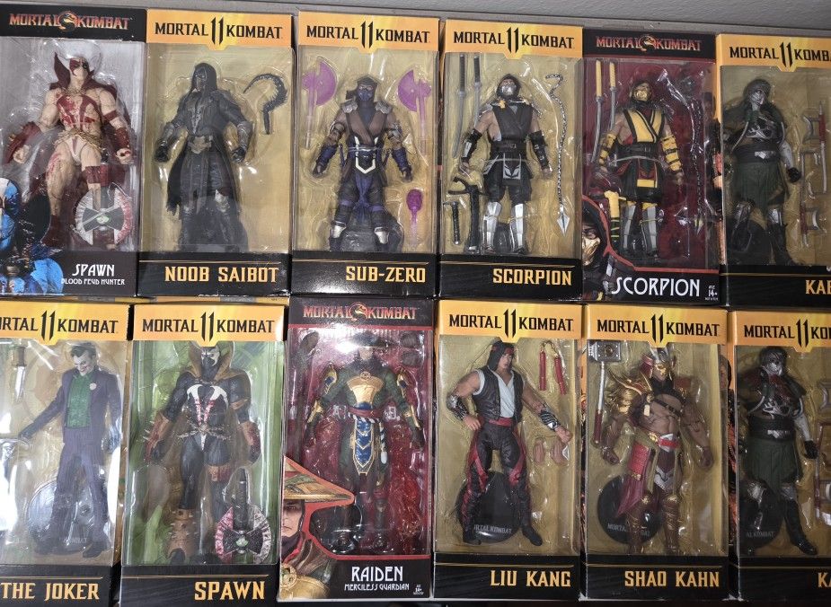 McFarland Toys Mortal Kombat 11 Wave #1