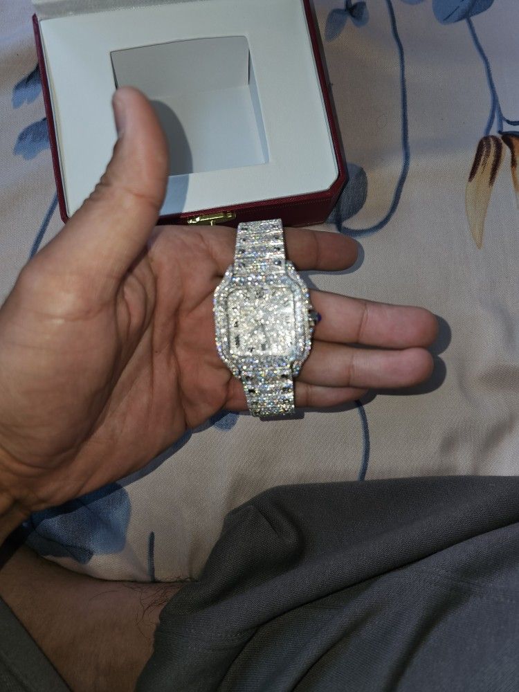 CARTIER SANTOS BUZZDOWN WATCH