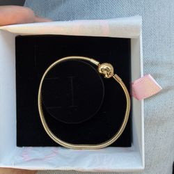 Gold Plated Pandora Bracelet