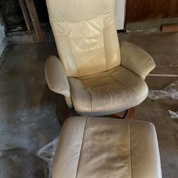 Swivel Chair And Ottoman 