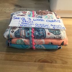 Set Of 3 Wash Clothes