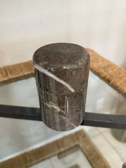 Antique Stoneware Trinket Holder 