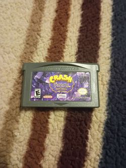 Crash bandicoot purple Gameboy advance