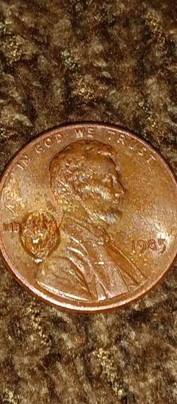 1985 Lincoln penny with few errors  with small date this penny is legit make me an offer $$ make me an offer $$$ no free