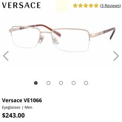 Versace Clear Frames