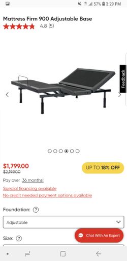 Mattress Firm 900 Adjustable Base Just The Base No Head Or Foot Board For Sale In San Antonio Tx Offerup