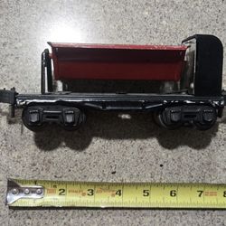 Lionel 3659 Operating Side Dump Car, Vintage Toy Train Car Die Cast