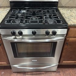 Frigidaire Gallery Stainless Steel Gas Range – 5 Burner – 30”