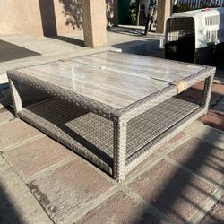 Patio coffee table