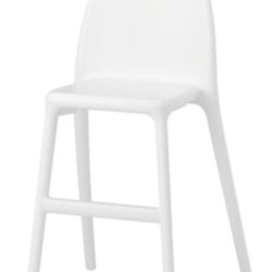 IKEA Kids High Chair / Stool – White, Clean & Sturdy