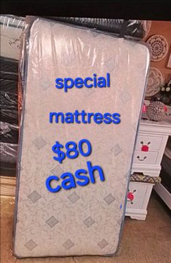 Special Twin Size Mattress Only $80 cash