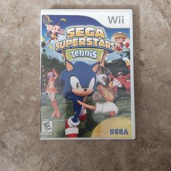 Nintendo Wii Game Sega Superstar Tennis