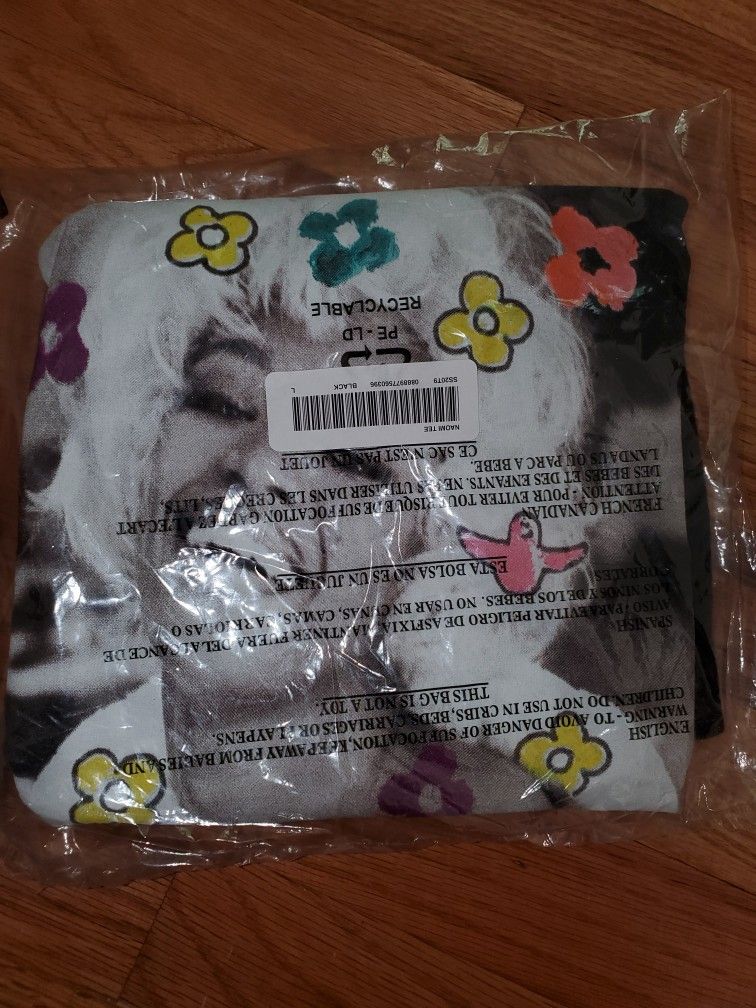Men's Large Supreme Naomi Tee Shirt Black SS20