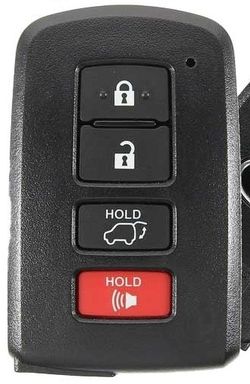 Toyota Smart Key Fob — 2014-2021 Highlander, Sequoia (4-btn)
