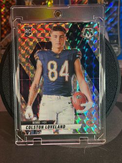 2025 Panini Mosaic - Rookie Variations Colston Loveland #275 Mosaic Prizm (RC)
