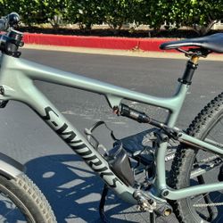 Specialized Epic Sworks Size large S4 Blue Shimmer Race XC Mountain Bike