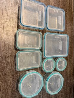Snapware Airtick and Leakproof Containers- set of 9