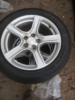 2 Rims W /tire