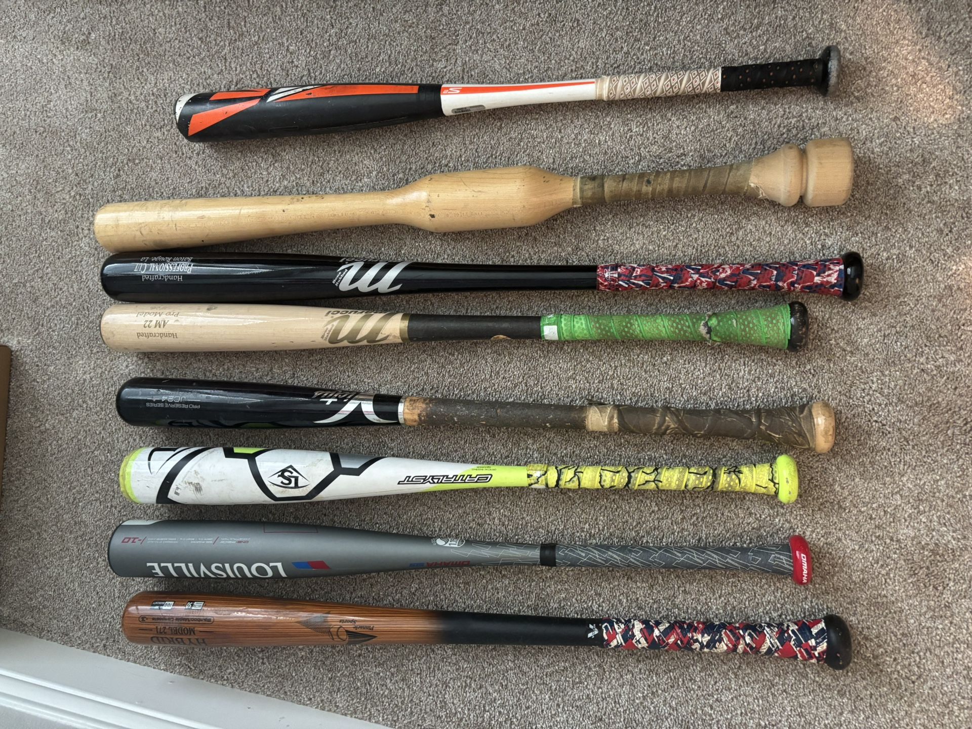 wood and metal baseball bats(send offer)