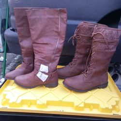 New Brown Boots