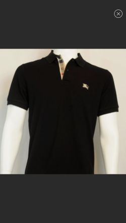 Burberry Brit men’s check polo shirt