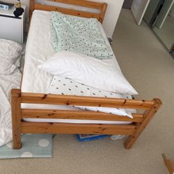 $100 Two Twin Bed And Frame-Flexa