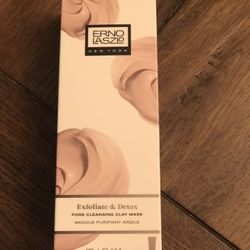 Erno Laszlo New York Exfoliate & Detox Pore Cleansing Clay Mask-New In Box