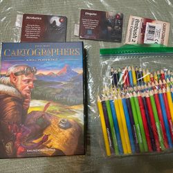 Cartographers Board Game Bundle