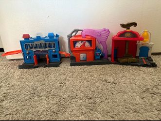 Hot Wheels City Playset Lot