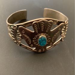 Silver Turquoise Ladies Bracelet