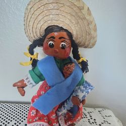 Vintage Mexico Colombia Doll