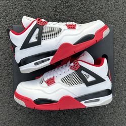 Jordan 4 Retro Fire Red