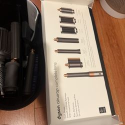 DYSON AIRWRAP- Multi-styler And Dryer Straight + Wavy ( Nickel / Copper)