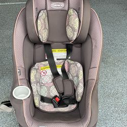 Graco Car Seat/booster For Girls -Pink