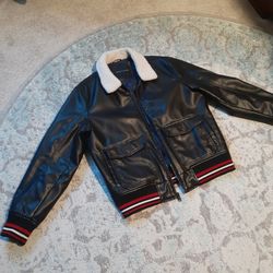 Hilfiger Bomber Jacket Size Large