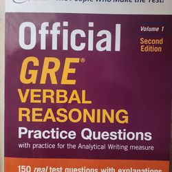 Brand New GRE prep materials