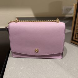 Purple Tory Burch Handbag