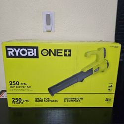 RYOBI ONE 250 CFM 18 V BLOWER KIT 