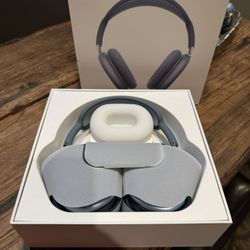 Blue Bluetooth Headphones 
